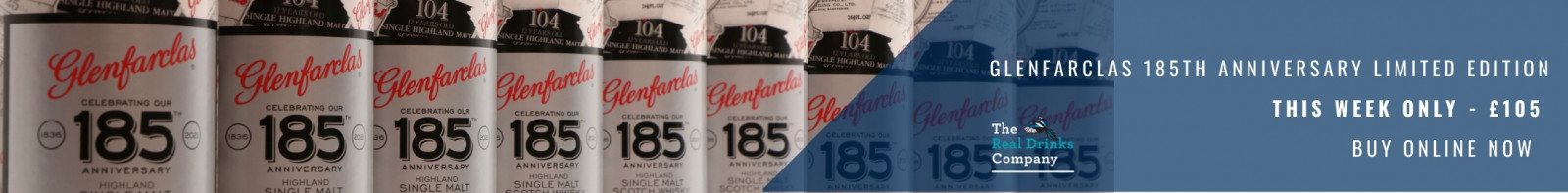 Buy Glenfarclas 185th Anniversary bottle from The Real Drinks Company